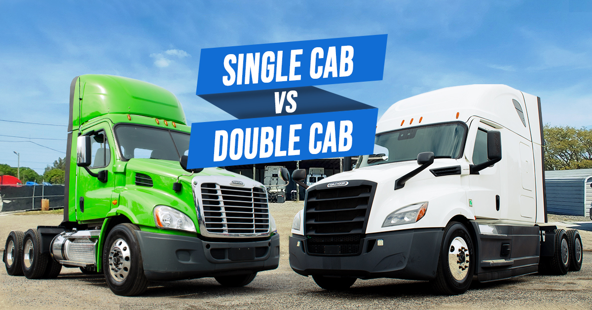 Exploring the Advantages and Disadvantages of Semi Truck Single Cab vs. Double Cab